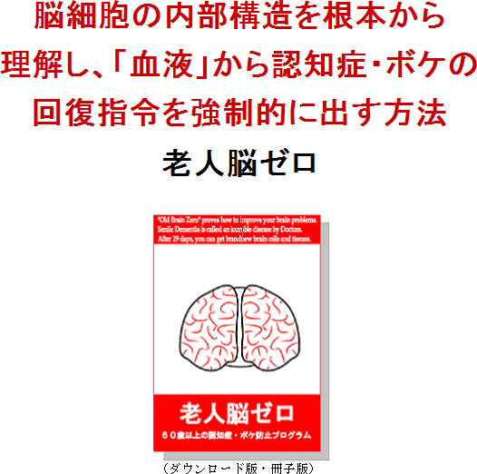 認知症改善プログラム『老人脳ゼロ』