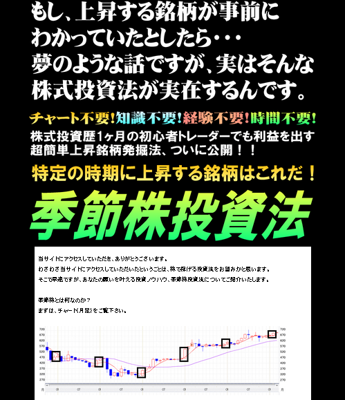 季節株投資法